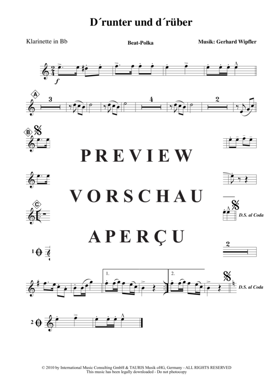 Product gallery: Page 4 of 8 Drunter und Drüber , Hofbräuhaus-Band, (Combo + 4 Horns)