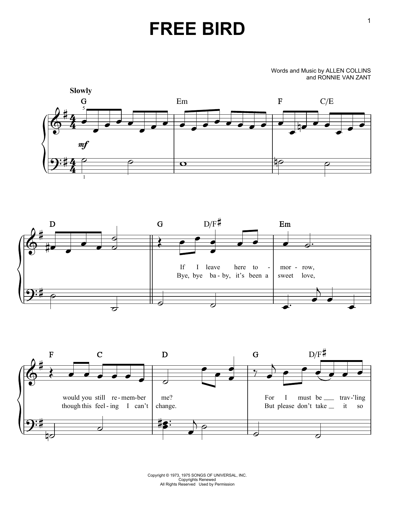 Product gallery: Page 1 of 1 Free Bird, Lynyrd Skynyrd