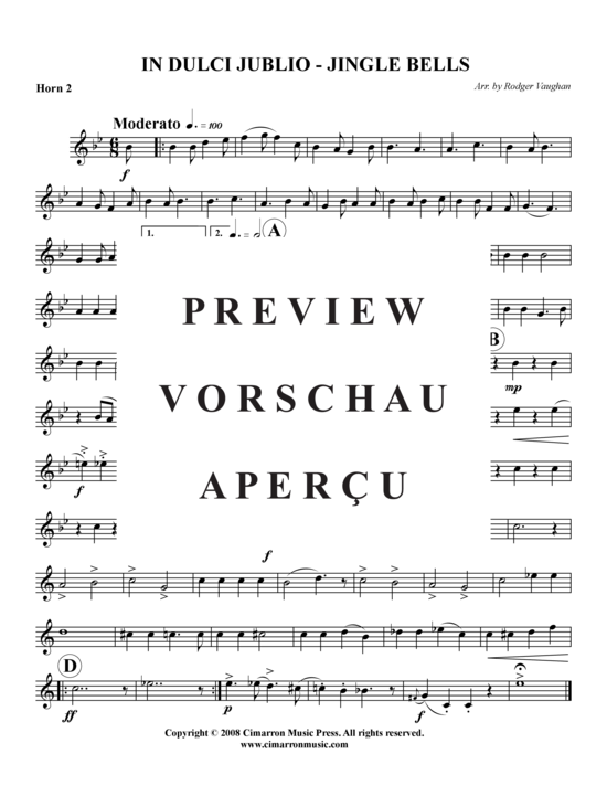 Produktgalerie: Seite 20 von 21 Weihnachtsvergnügen Teil 5 , , (Hornquartett)