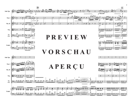 Product gallery: Page 4 of 21 Concerto in Es , , (trumpet + chamber orchestra)