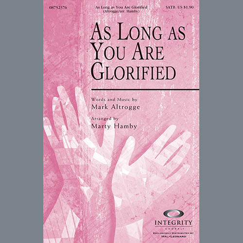 Produktbild zu: As Long As You Are Glorified