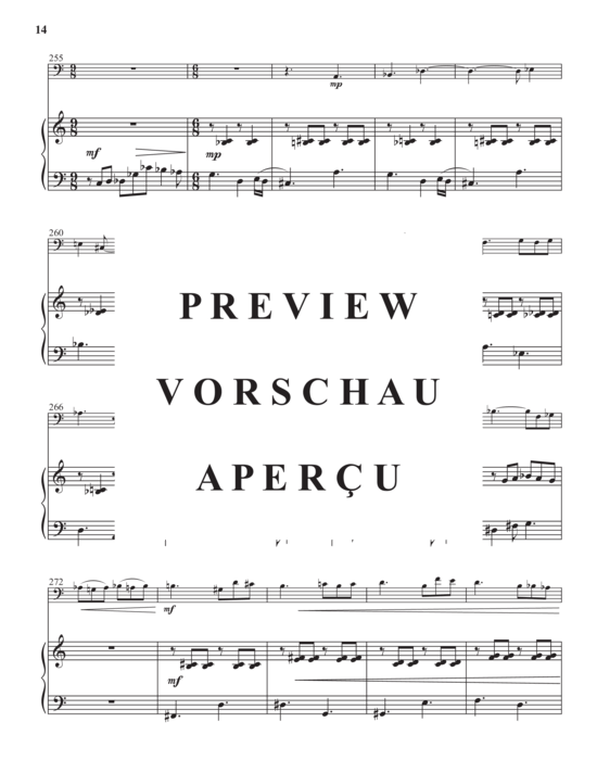 Product gallery: Page 16 of 21 Impromptu for Two , , (euphonium + piano)