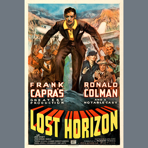 cover: Lost Horizon, Dimitri Tiomkin, Klavier