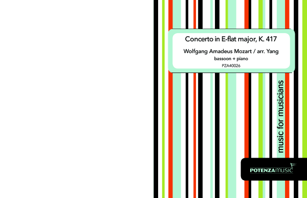 cover: Concerto in E-flat Major, K. 417, , (Fagott und Klavier)
