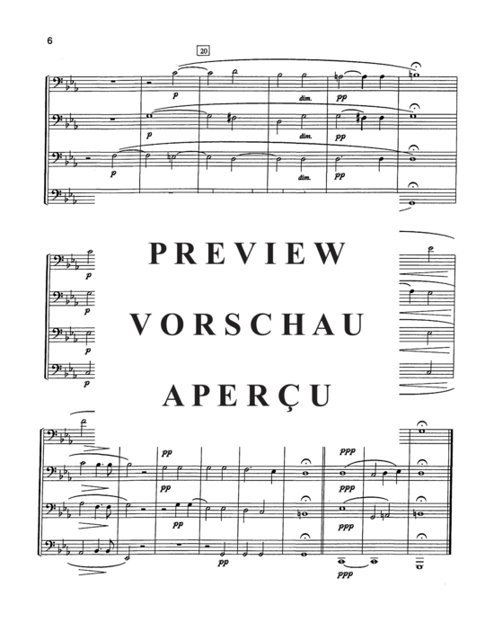Product gallery: Page 8 of 20 Three Bruckner Motets , , (Tuba Quartett EETT)