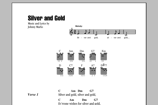 Product gallery: Page 1 of 1 Silver And Gold, Burl Ives