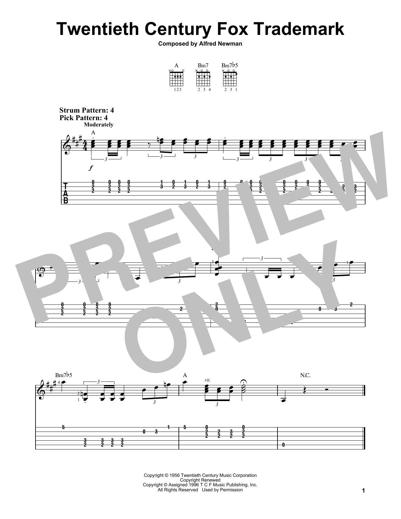 Product picture to: Twentieth Century Fox Trademark