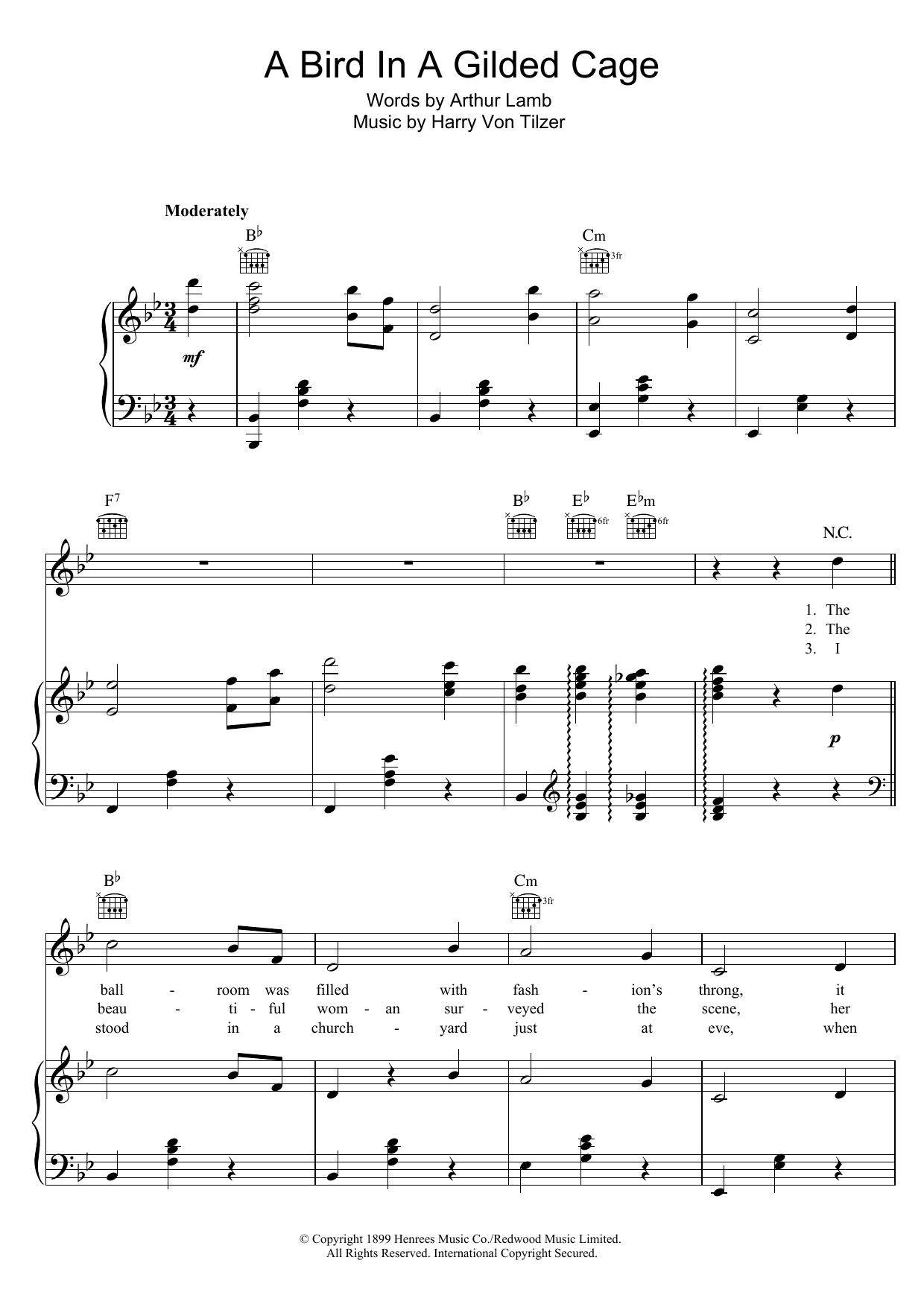 Produktbild zu: A Bird In A Gilded Cage