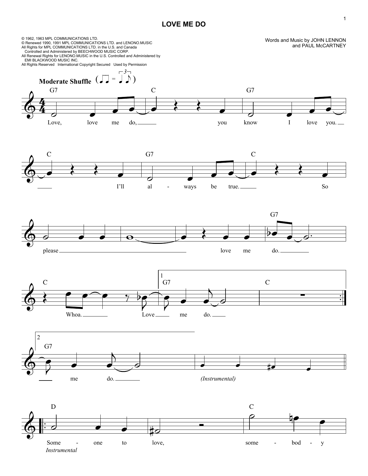 Produktgalerie: Seite 1 von 1 Love Me Do, The Beatles