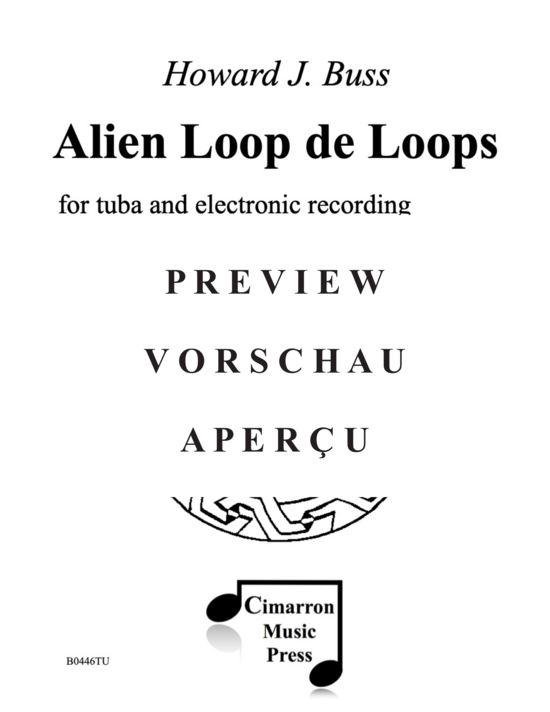gallery: Alien Loop de Loops , , (Tuba und elektronische Aufzeichnung)