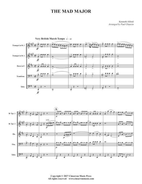 Produktbild zu: The Mad Major Kenneth Alford