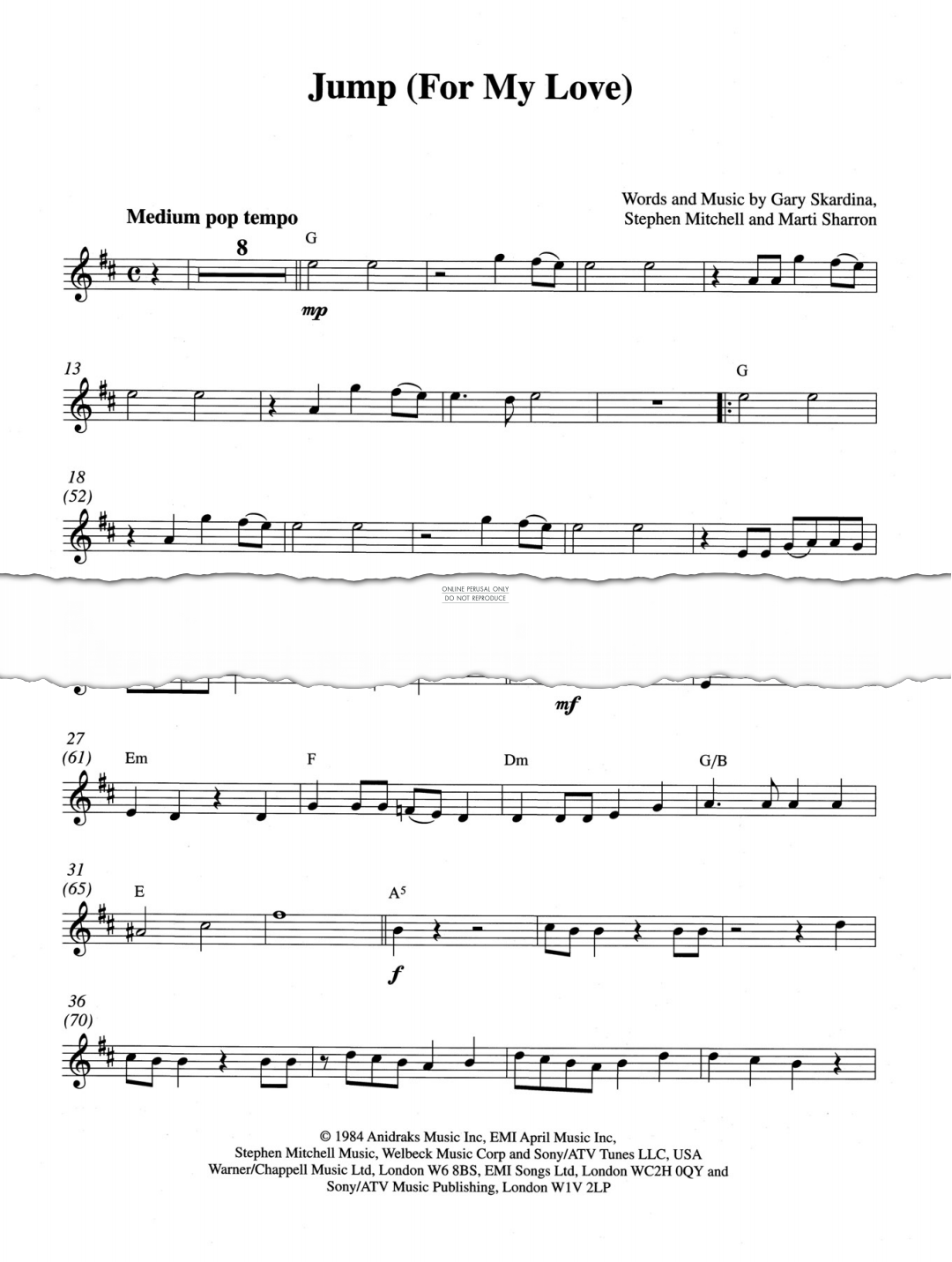 Product gallery: Page 1 of 1 Jump (For My Love), Girls Aloud