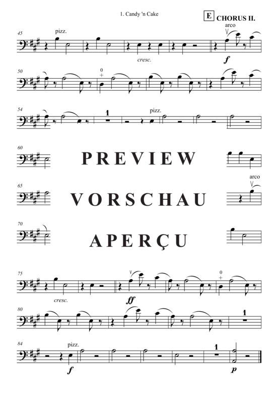 Produktgalerie: Seite 3 von 21 Christmas Suite Box , , (Stimmenauszug Kontrabass)