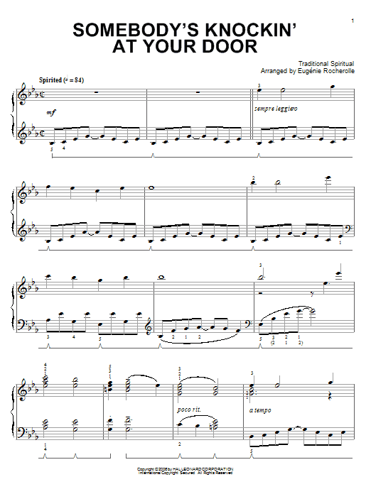 Produktbild zu: Somebody's Knockin' At Your Door