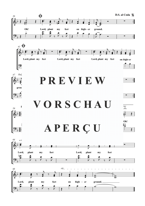 Produktgalerie: Seite 4 von 11 Higher Ground (Pressing On), , Gemischter Chor SAB und Klavier