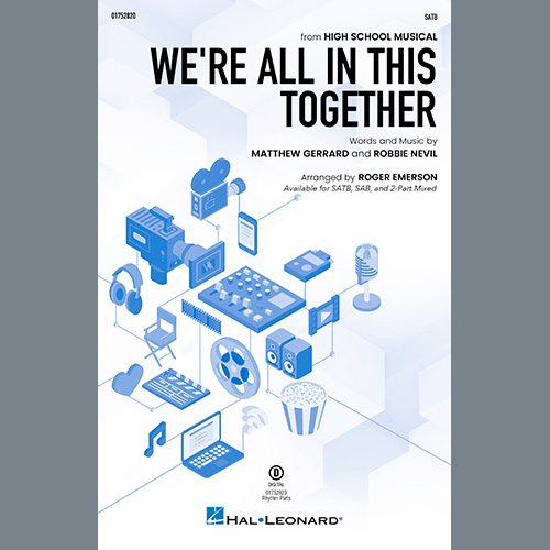 Produktbild zu: We're All In This Together (from High School Musical) (arr. Roger Emerson)