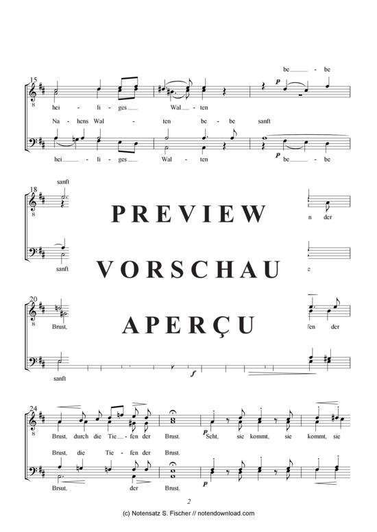 Product gallery: Page 3 of 9 An die Freude , , (male choir)