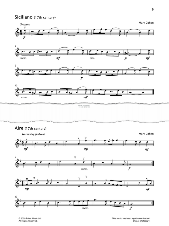 Produktgalerie: Seite 1 von 1 Aire, Mary Cohen, Violine