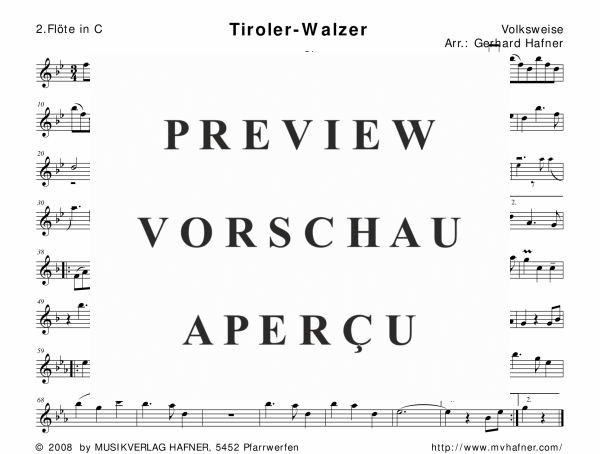 Product gallery: Page 5 of 11 Tiroler-Walzer, , (woodwind and brass)