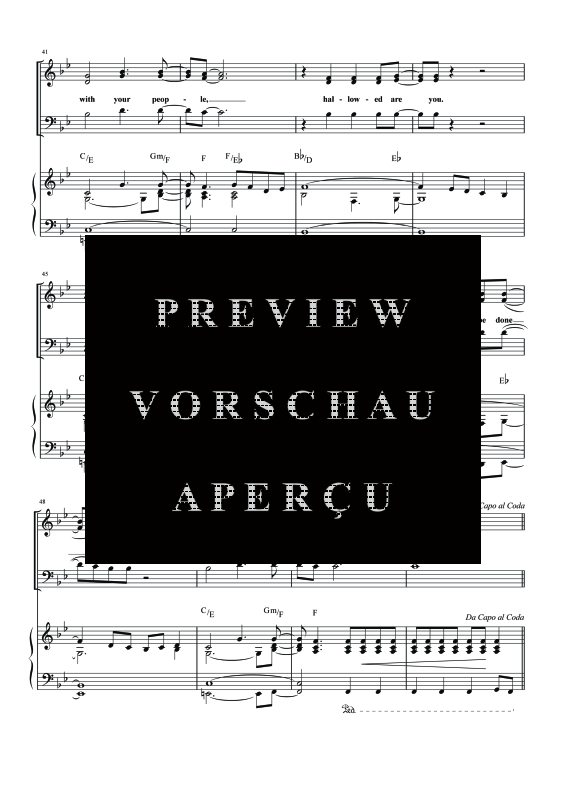 gallery: I´ve Got A Reason, , Gemischter Chor und Klavier