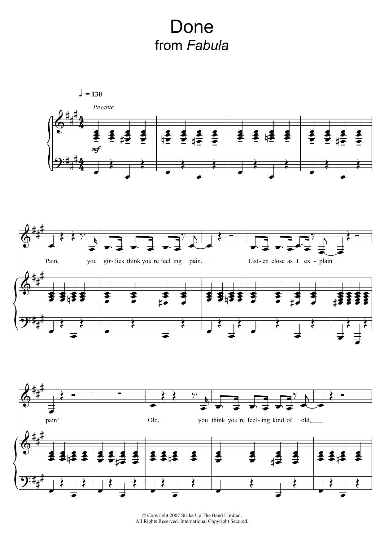 Produktbild zu: Done (From 'Fabula')