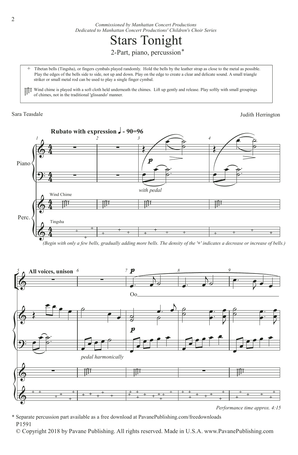 Produktgalerie: Seite 1 von 1 Stars Tonight, Judith Herrington, Chor