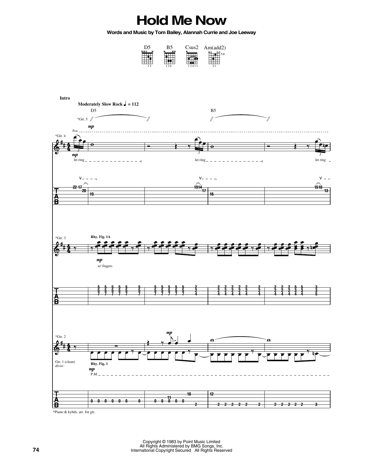 Produktbild zu: Hold Me Now
