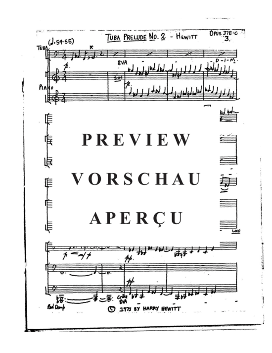 Produktgalerie: Seite 5 von 21 12 Preludes , , (Tuba + Klavier)