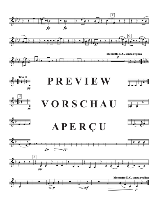 Produktgalerie: Seite 9 von 15 Menuetto , , (Blechbläserquintett)