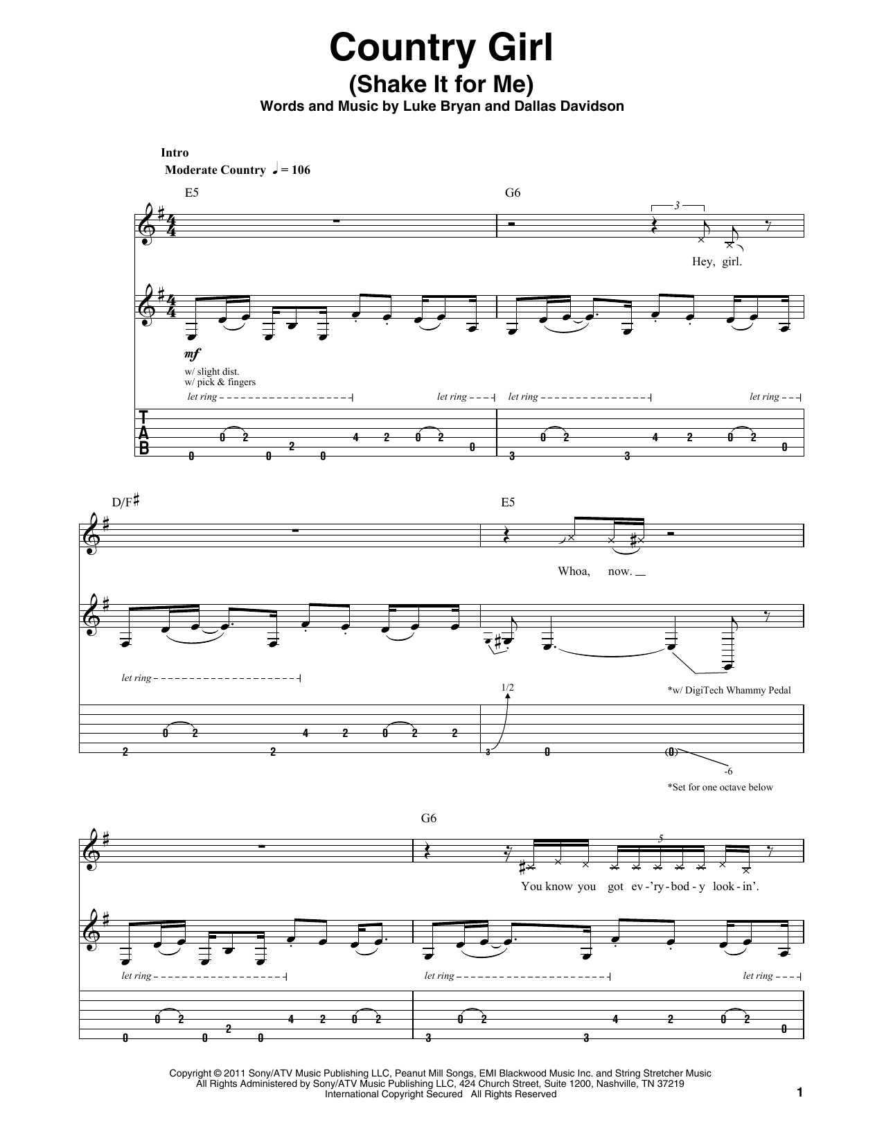 Produktbild zu: Country Girl (Shake It For Me)