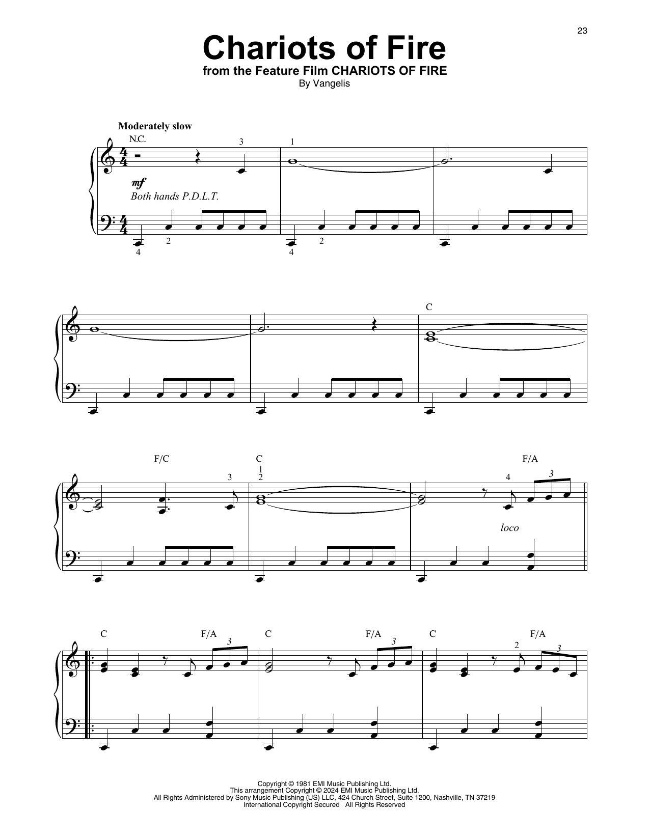 Produktbild zu:  Chariots Of Fire - Vangelis