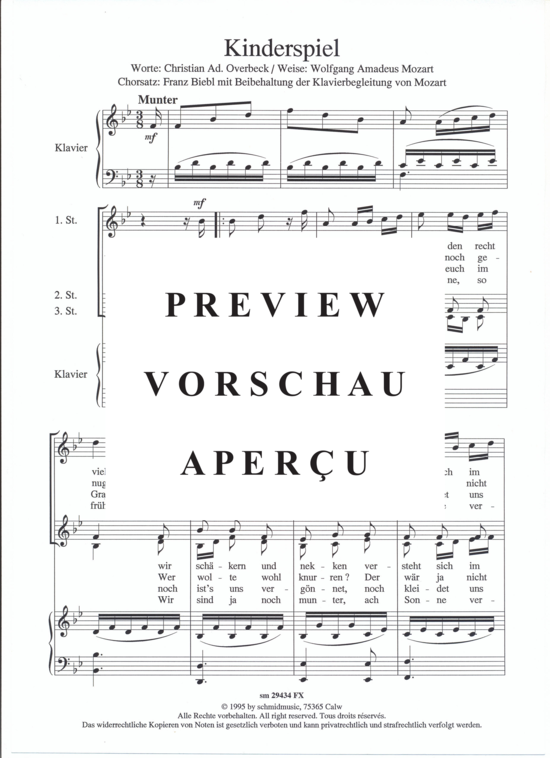 gallery: Kinderspiel , , (Kinderchor 3-stimmig + Klavier)