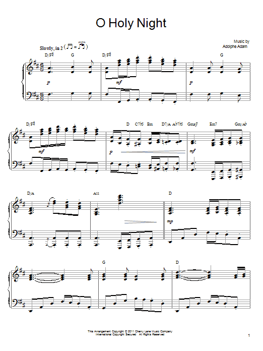Product gallery: Page 1 of 1 O Holy Night [Gospel version], Adolphe Adam