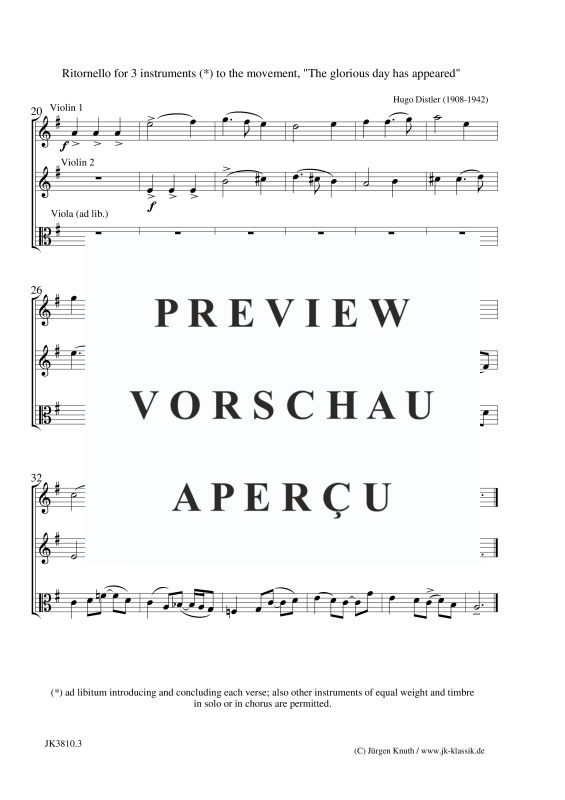 gallery: Glorious the Day That Now Comes ´Round , , (Frauenchor SSA)