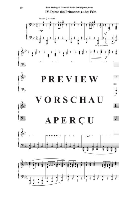 Product gallery: Page 11 of 18 Scènes de Ballet , , Piano Solo