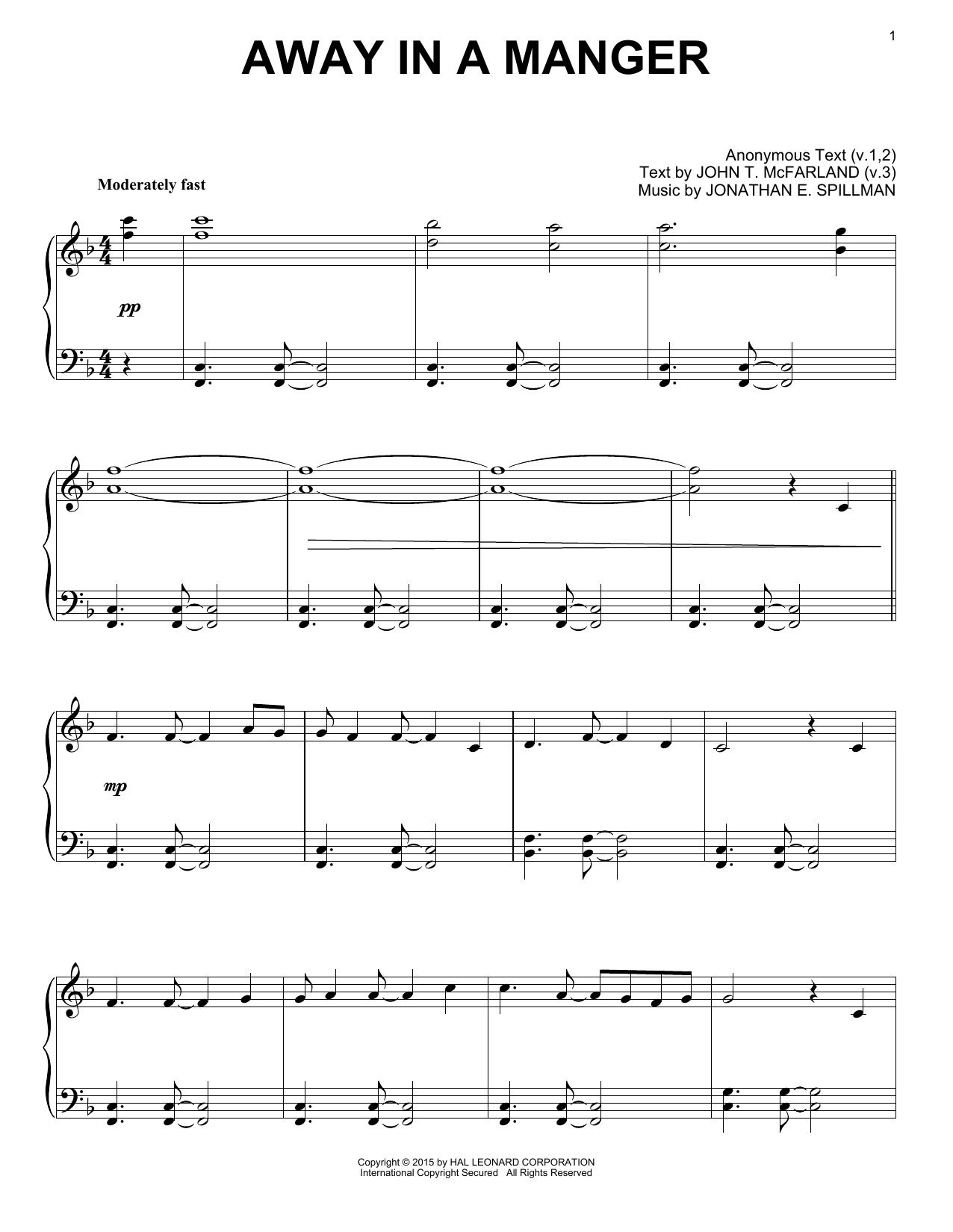 Produktbild zu: Away In A Manger
