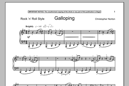Product gallery: Page 1 of 1 Galloping, Christopher Norton