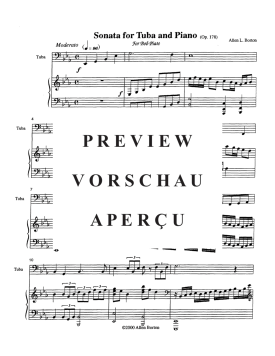 Product gallery: Page 3 of 21 Sonata for Tuba and Piano , , (tuba + piano)