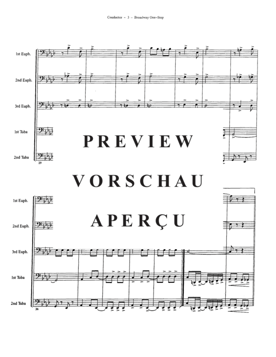 Product gallery: Page 5 of 20 Broadway One Step , , (Tuba Quartett EETT)