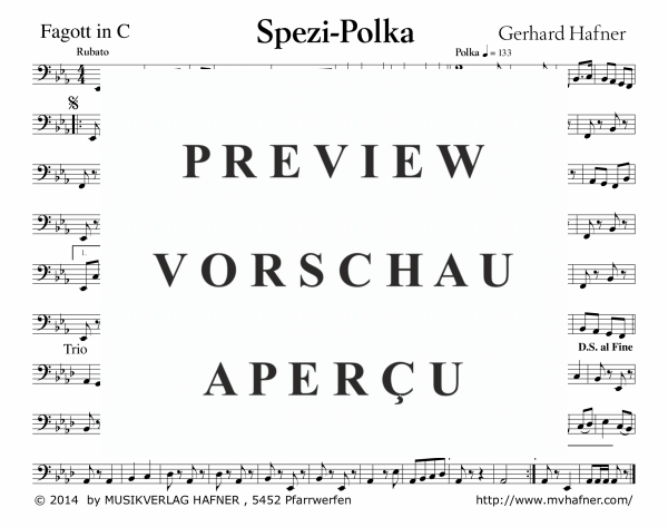 Product gallery: Page 9 of 11 Spezi-Polka, , (large wind orchestra)