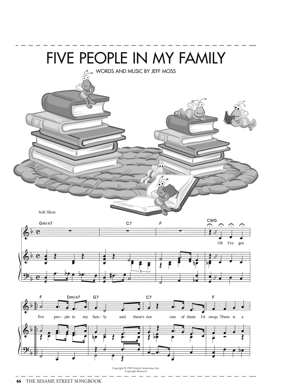 Produktbild zu: Five People In My Family (from Sesame Street)