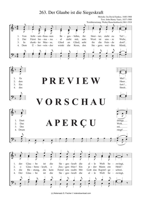 Product gallery: Page 2 of 3 Der Glaube ist die Siegeskraft , , (mixed choir)
