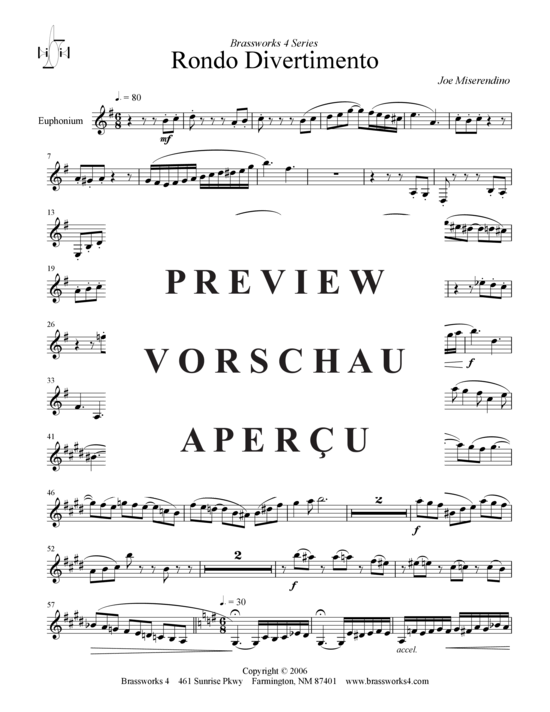 Product gallery: Page 9 of 10 Rondo Divertimento , , (baritone pos + piano)