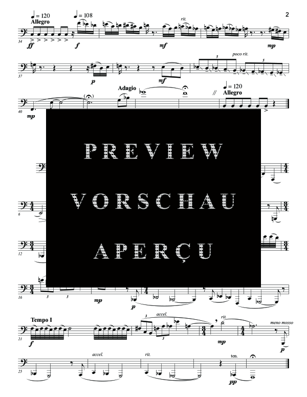 Product gallery: Page 7 of 10 Caravaggio, , (Trombone solo)