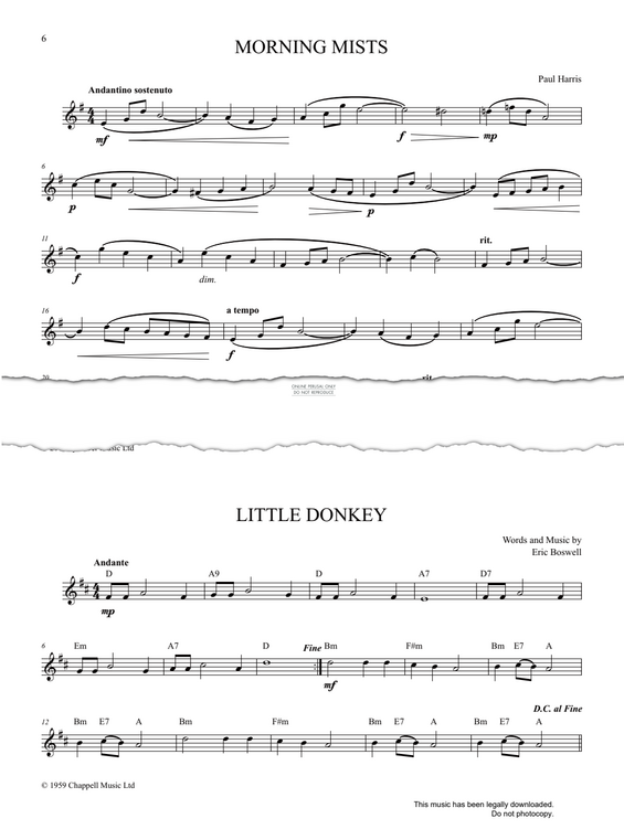 Product gallery: Page 1 of 1 Little Donkey, Eric Boswell