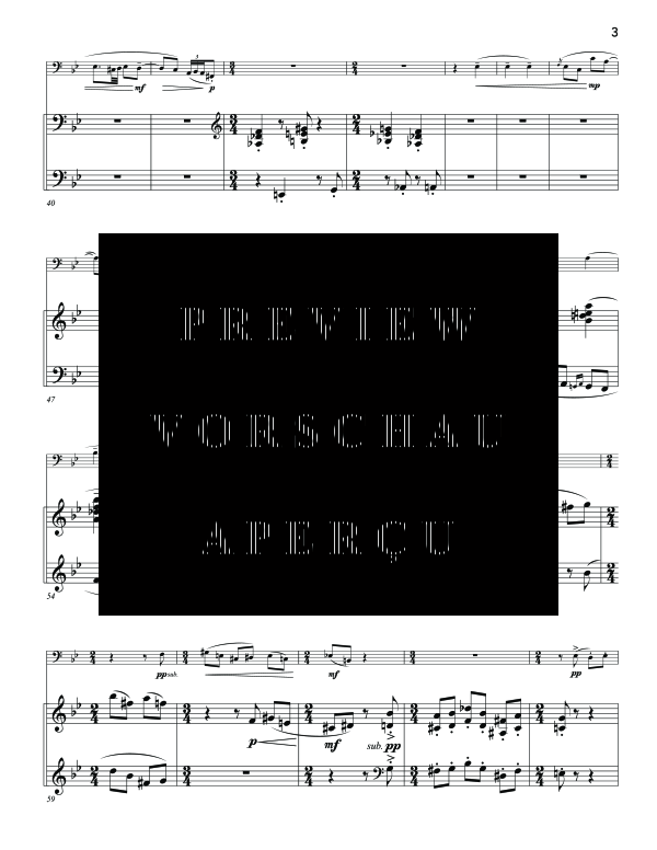 gallery: Baron Piquant´s Pas de Deux, , (Euphonium / Tuba und Cembalo / Klavier)