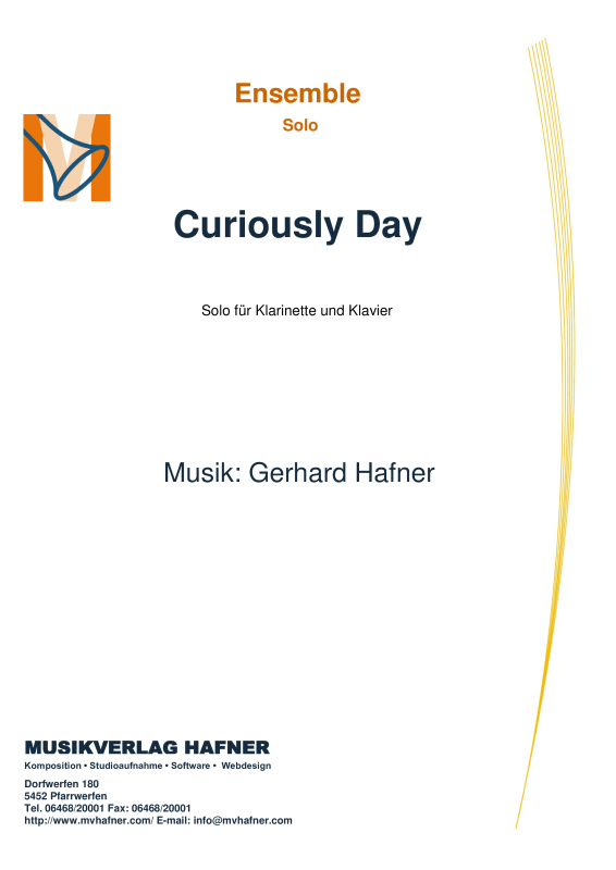 Product picture to: Curiously DayGerhard Hafner