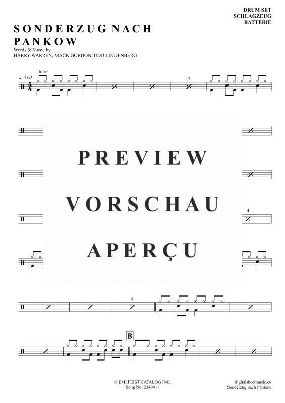 gallery: Sonderzug Nach Pankow, Lindenber, Udo, Drums