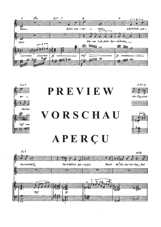 Product gallery: Page 18 of 21 6 Melodien aus dem Musical Casanova , , Piano and Voice