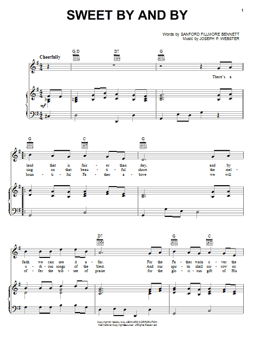 Produktbild zu: Sweet By And By